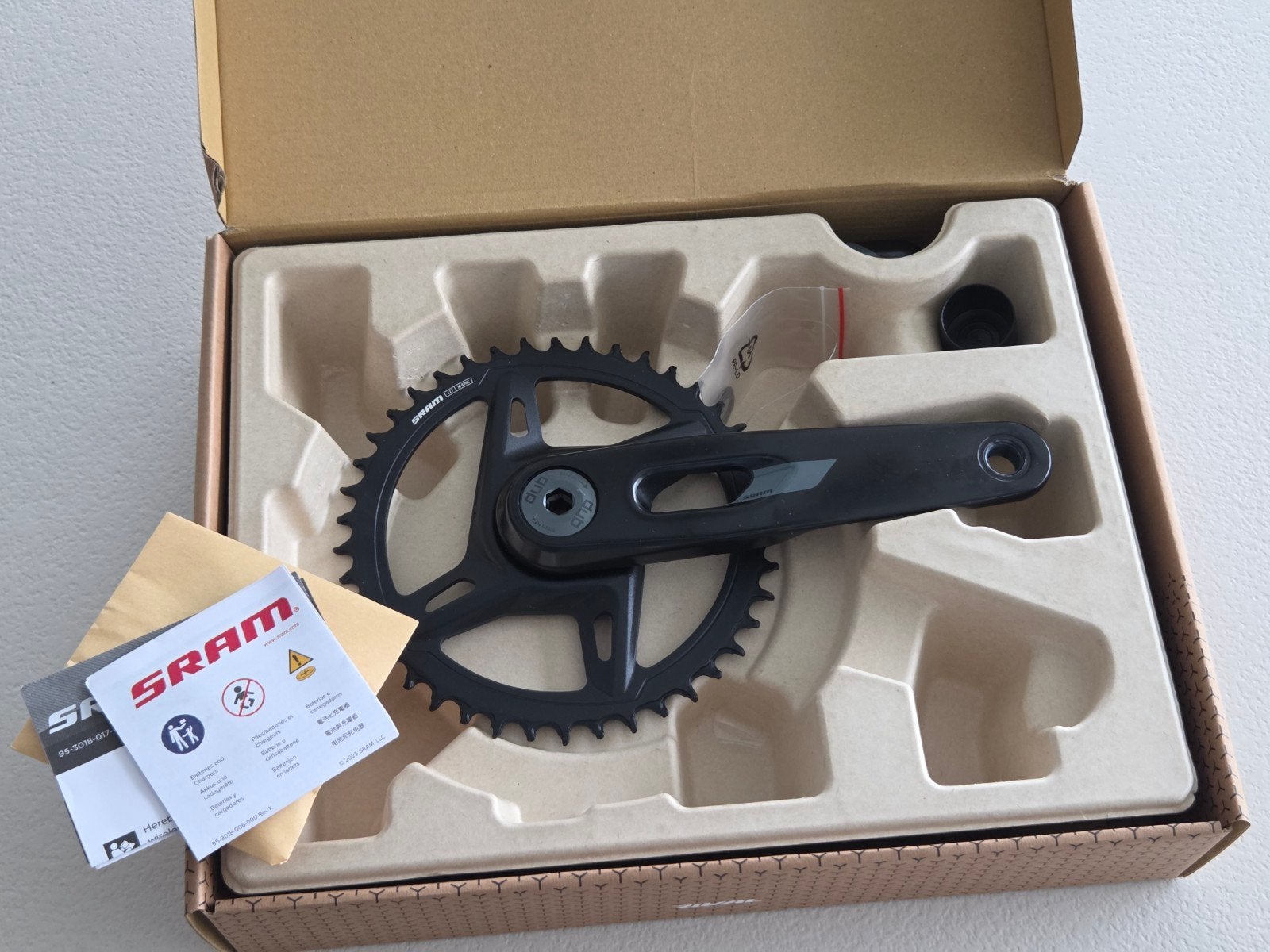 Pédalier SRAM Rival XPLR Dub Wide, Neuf, Pédalier ou Pédales, SRAM, Aluminium
