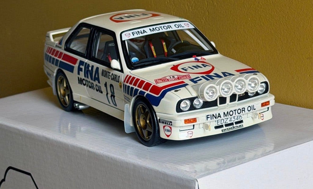 Ottomobile BMW M3 Gr.A Rallye Monte-Carlo M.Duez, Hobby en Vrije tijd, Ophalen of Verzenden, Nieuw, Auto, OttOMobile