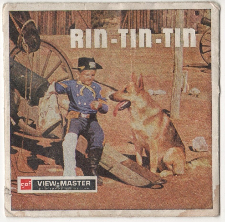 View-master Rin-tin-tin B 467 Livret FR, Enlèvement ou Envoi