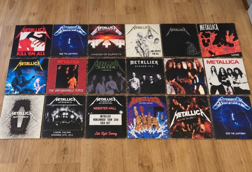 Metallica Vinyl LP Collectie – 16 platen, Cd's en Dvd's, LP, Hard Rock, Ophalen of Verzenden, Zo goed als nieuw