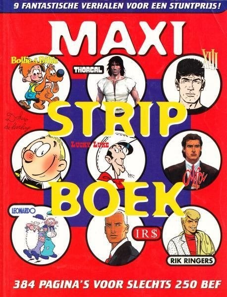 Maxi stripboek, Boeken, Meerdere stripboeken, Ophalen of Verzenden, Gelezen