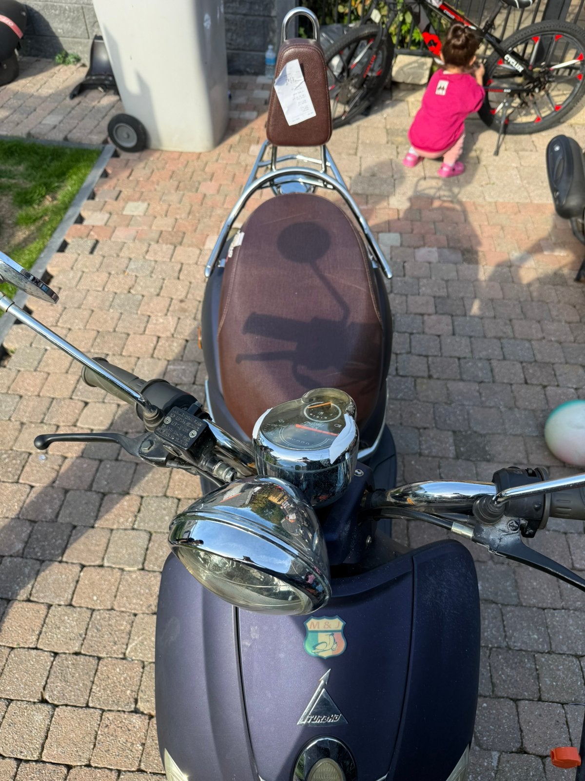 Turbho RL50, Fietsen en Brommers, Ophalen, Klasse A (25 km/u), Zo goed als nieuw, Benzine
