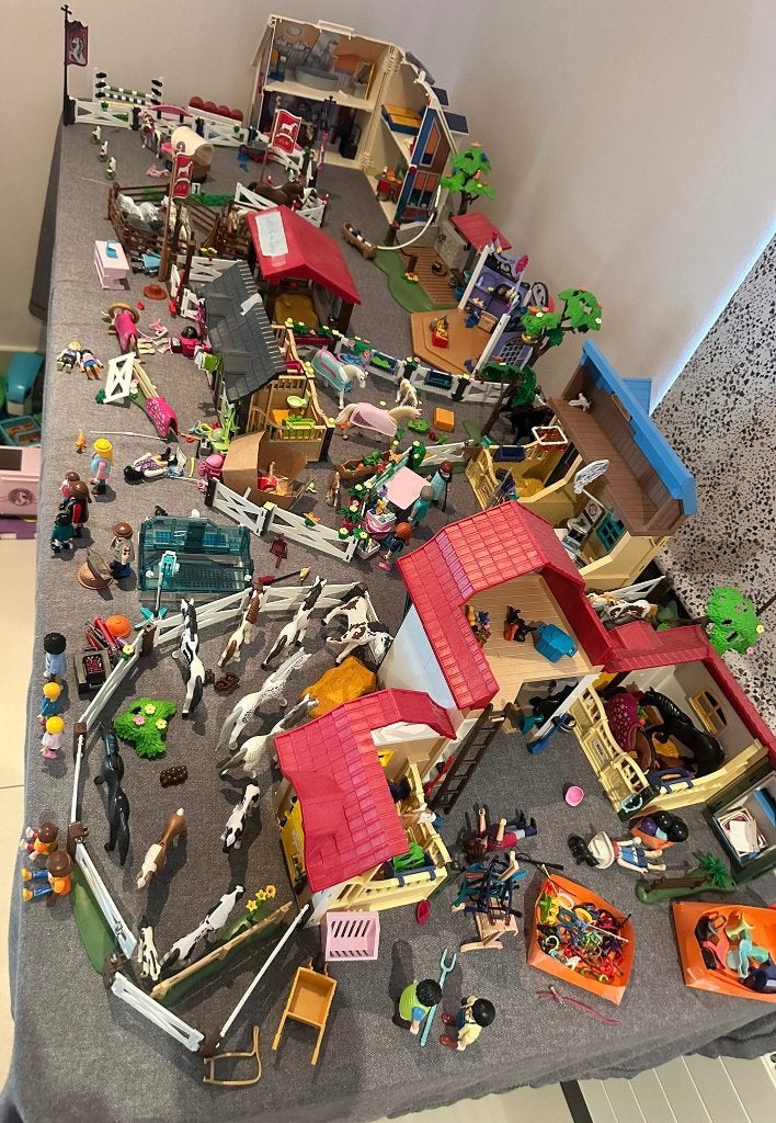 Groot lot playmobil, Enlèvement ou Envoi, Comme neuf, Kit complet, Autres types
