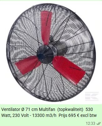 Ventilators, Electroménager, Ventilateurs, Enlèvement, Neuf, Autre