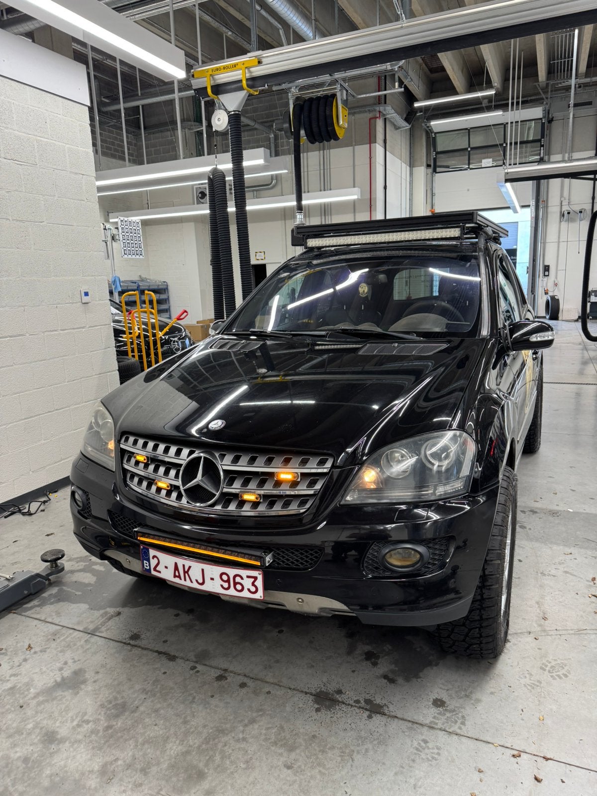 Mercedes-benz ML320CDI Edition 10 (lichte vracht), Automaat, Zwart, Zwart, Leder
