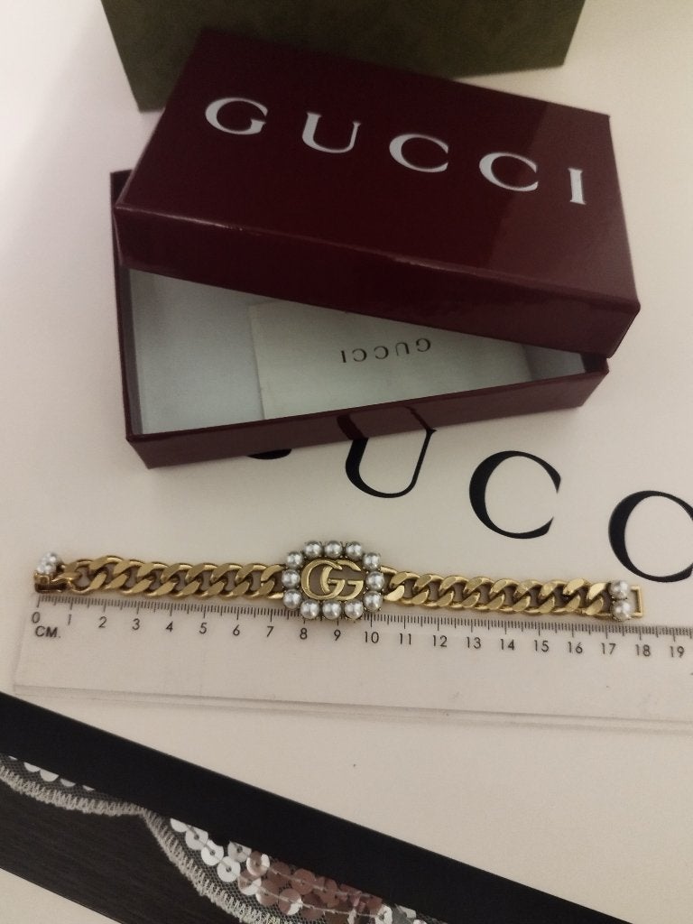 Bracelet Gucci, Bijoux, Sacs & Beauté, Bracelets à breloques, Neuf, Autres marques, 1 bracelet à breloques, Enlèvement