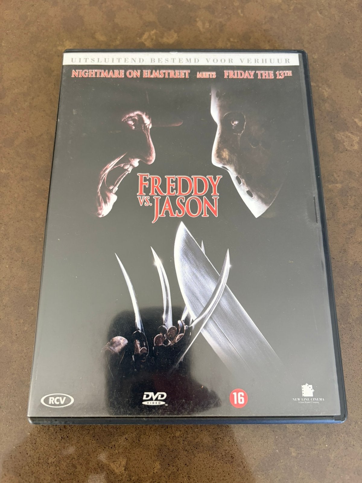 DVD Freddy Vs. Jason, Cd's en Dvd's, Slasher, Nederlands, Ophalen of Verzenden, Inclusief doosje