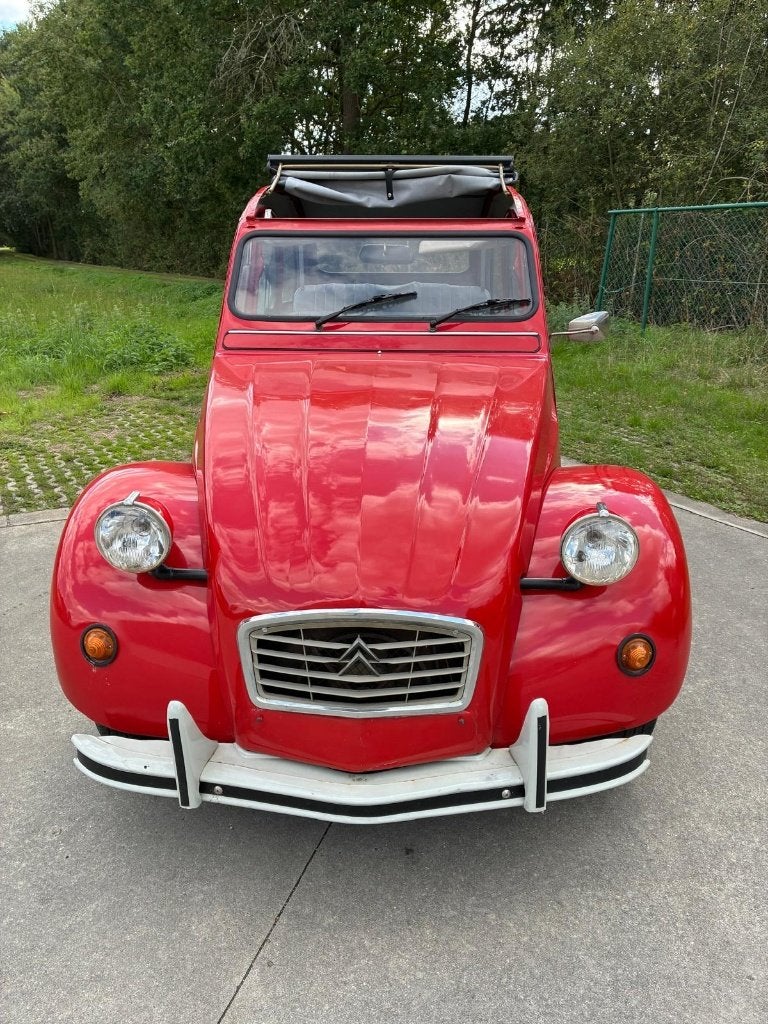 Citroën 2pk, Autos, Rouge, Achat, 4 portes, Boîte manuelle