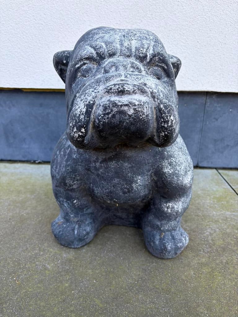 Bulldog standbeeld, Tuin en Terras, Ophalen, Gebruikt