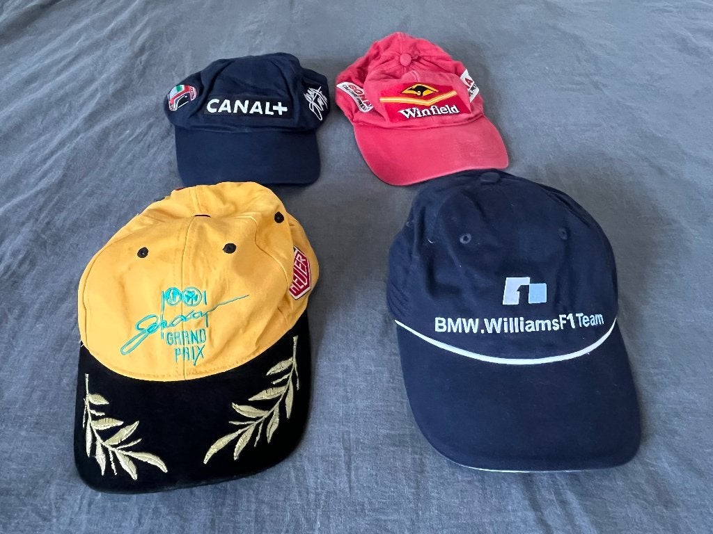 Formule 1 petten caps, Enlèvement, Utilisé, ForTwo