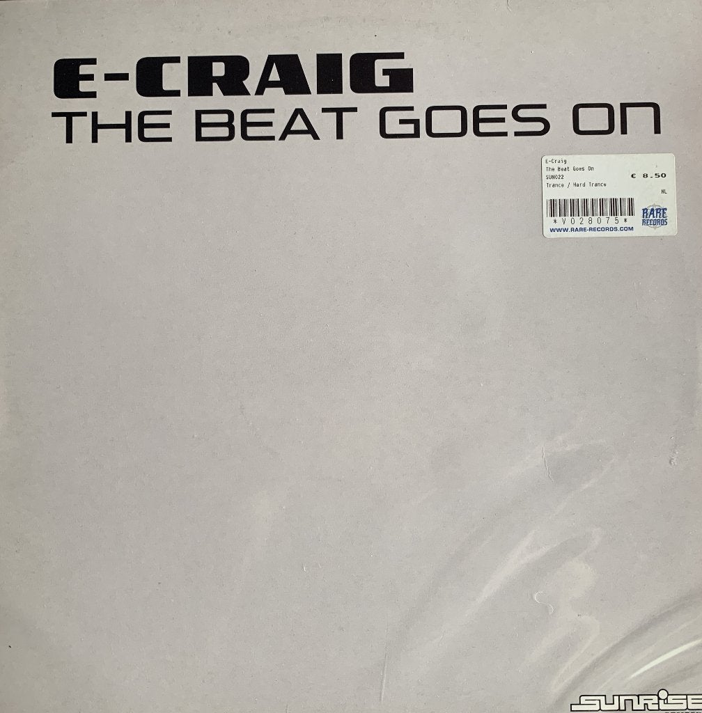 E-Craig - The Beats Goes ON, CD & DVD, Vinyles | Dance & House, Enlèvement ou Envoi