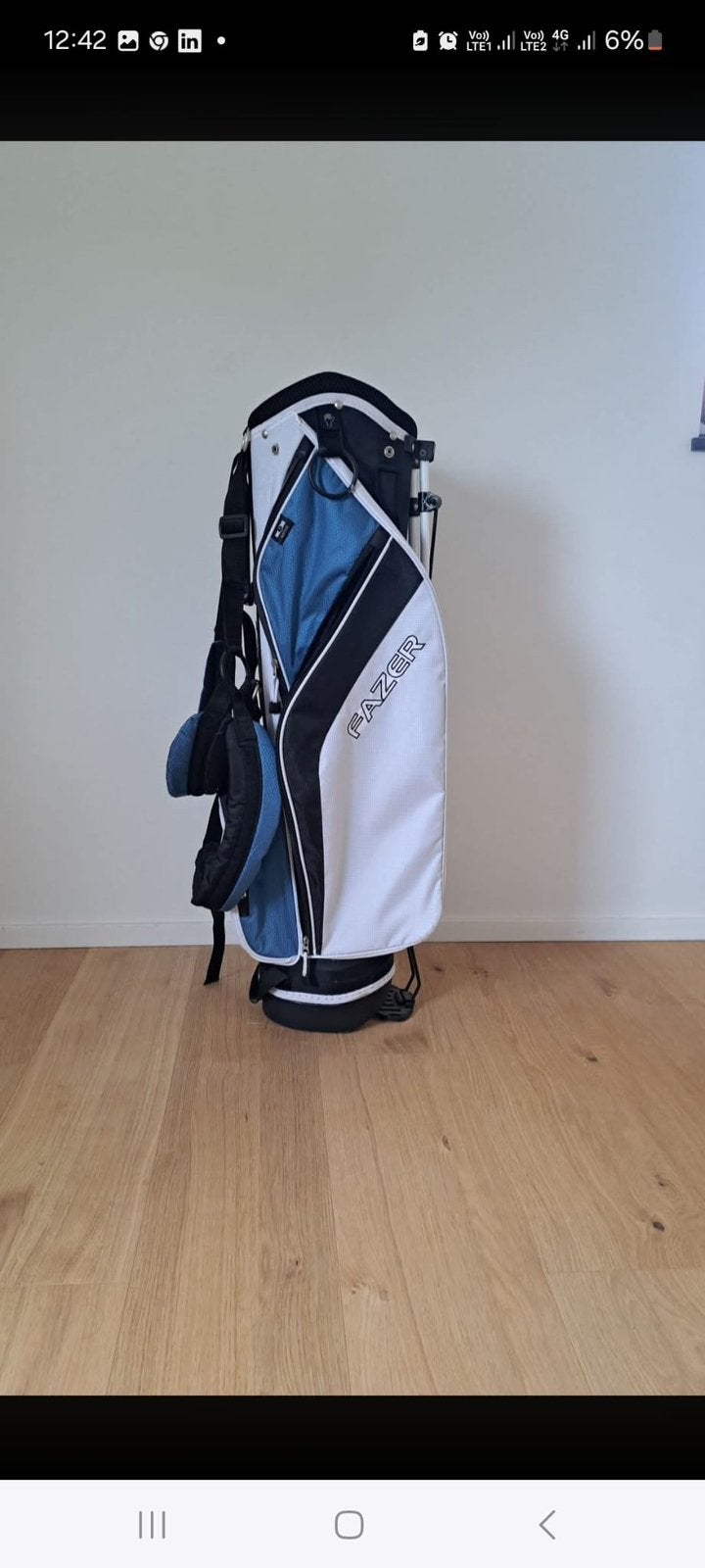 Golftas Fazer, Sport en Fitness, Ophalen, Zo goed als nieuw