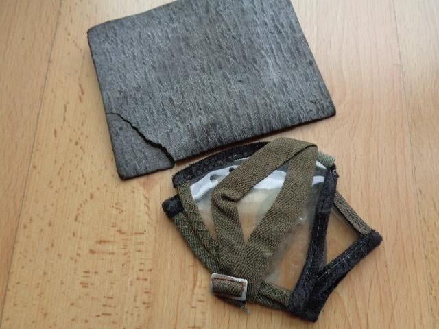 Zoldervondst uit D privaat , WO2 stofbril met enveloppe, Enlèvement ou Envoi, Armée de terre, Autres types