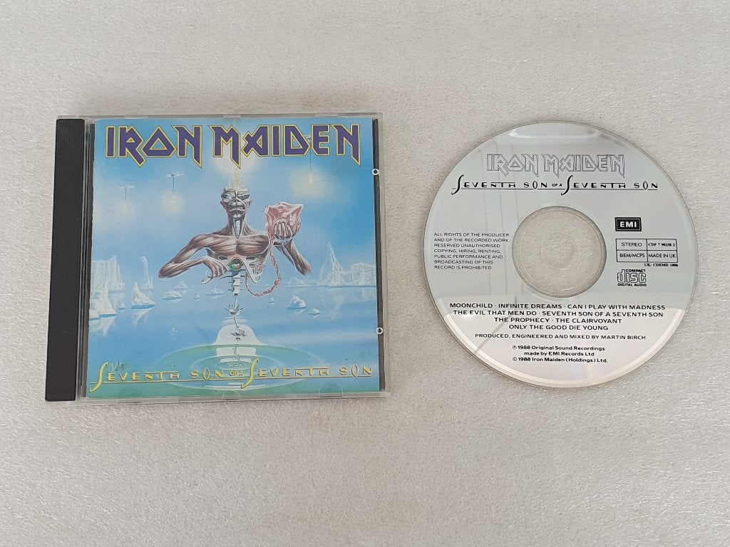 CD Iron Maiden - Seventh Son of a Seventh Son, CD & DVD, CD | Hardrock & Metal, Enlèvement ou Envoi, Utilisé