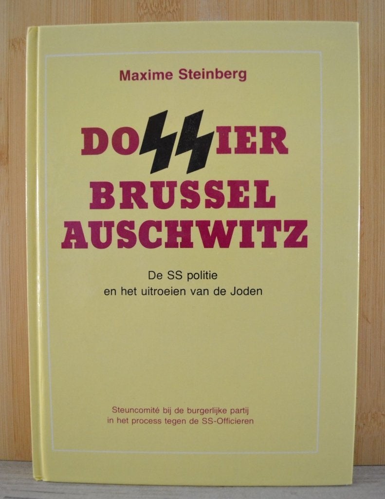 Dossier Brussel Auschwitz. Maxime Steinberg. Perfect, Boeken, Tweede Wereldoorlog, Maxime Steinberg, Ophalen of Verzenden, Zo goed als nieuw