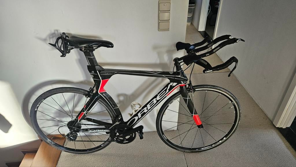 Orbea ordu - Triatlon/tt fiets - M/L, Vélos & Vélomoteurs, Vélos | Vélos de course, Utilisé, Hommes, Autres marques, Carbone, Enlèvement