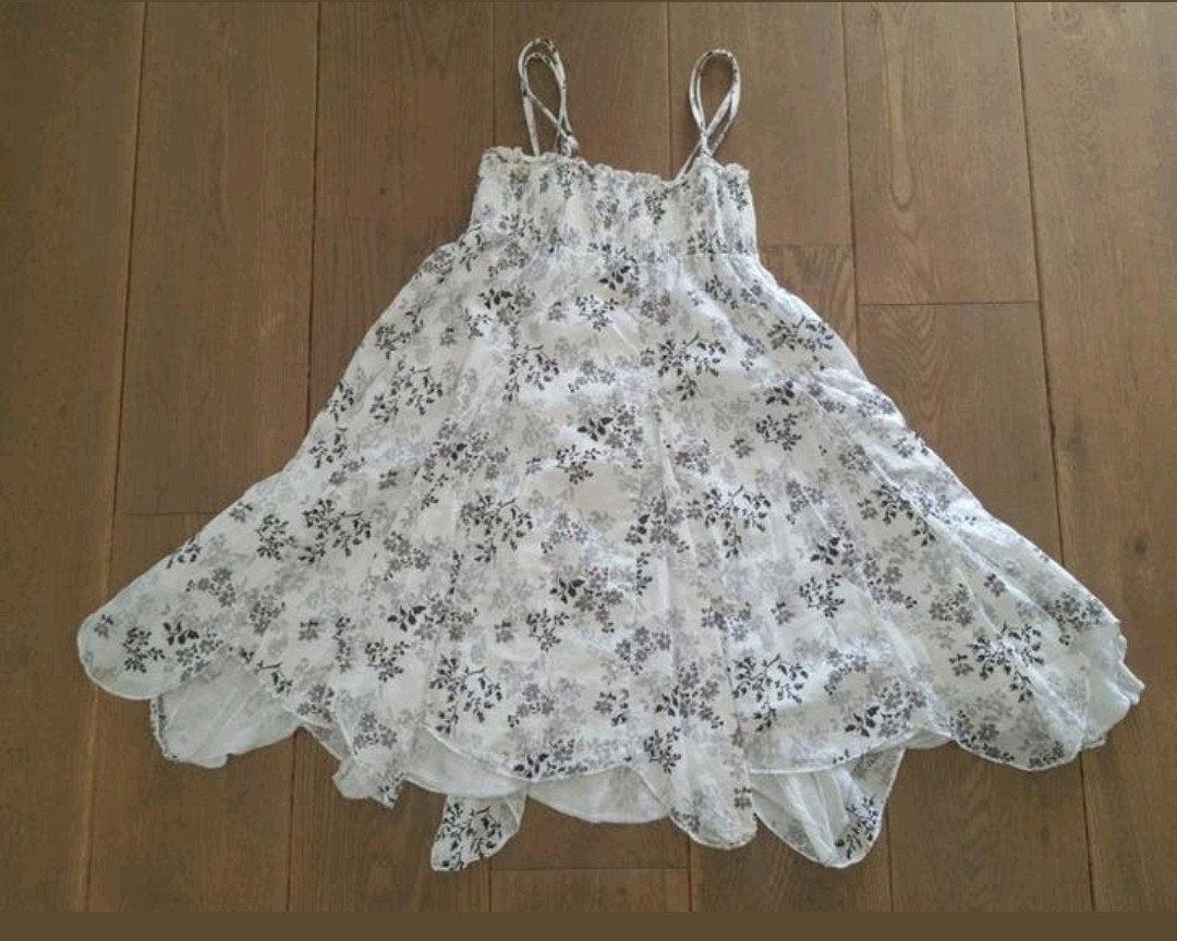 Zomerjurk met spaghettibandjes maat 152 Als nieuw, Ophalen of Verzenden, Nieuw, Meisje, Jurk of Rok