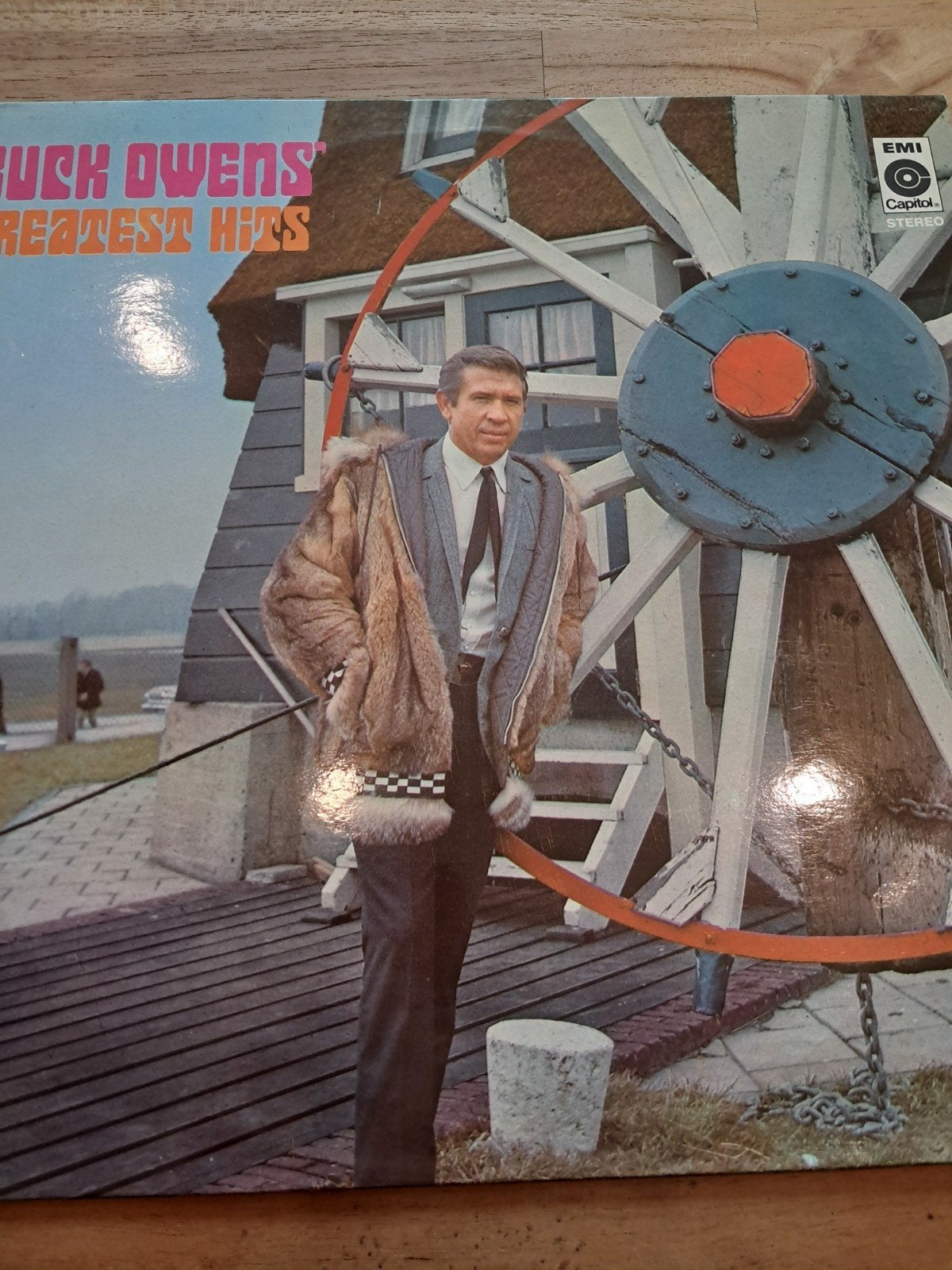 Lp Buck Owens, Cd's en Dvd's, Vinyl | Country en Western, Gebruikt, Ophalen of Verzenden, Complilatie, 12 inch