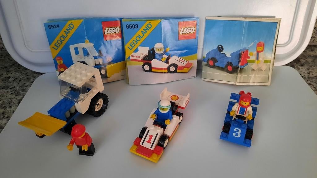 Legoland 6503, 6524 et 6605, Enlèvement, Comme neuf, Ensemble complet, Lego