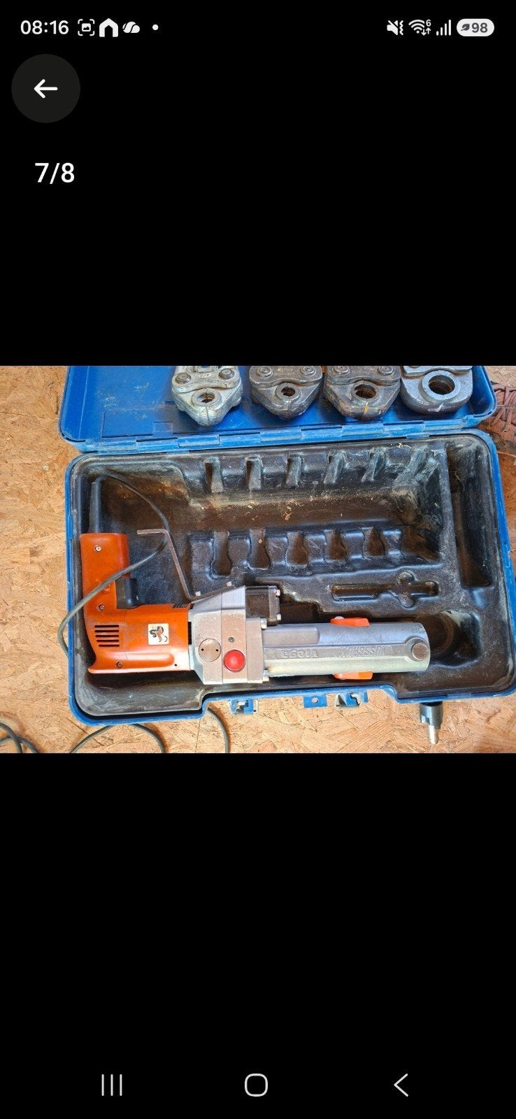pince à sertir Viega, Bricolage & Construction, Enlèvement ou Envoi