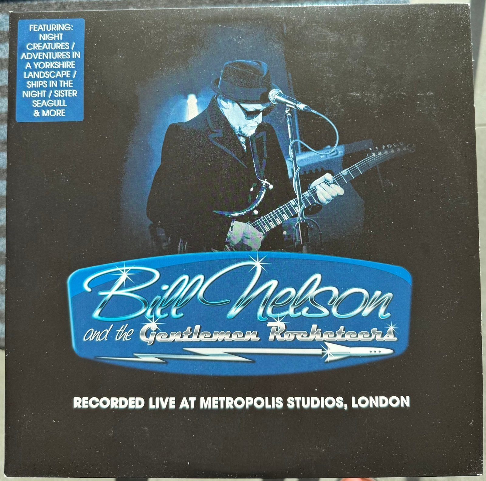 Dubbel LP Bill Nelson & The Gentlemen Rocketeers - Live, CD & DVD, Vinyles | Rock, 12 pouces, Rock alternatif, Enlèvement ou Envoi