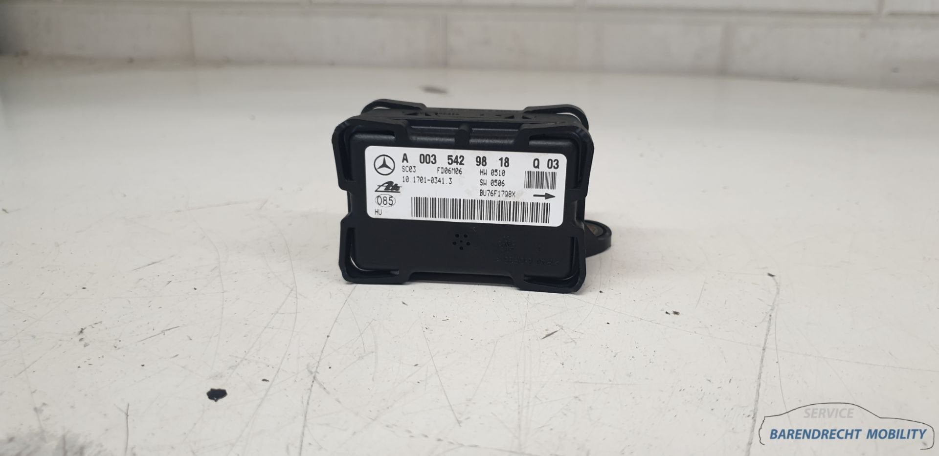 ESP YAW sensor W203 Mercedes C-klasse 0035429818 W209 gierse, Gebruikt, Mercedes-Benz AG, Mercedes-Benz, Mercedesstrasse 120
70372  Stuttgart, DE