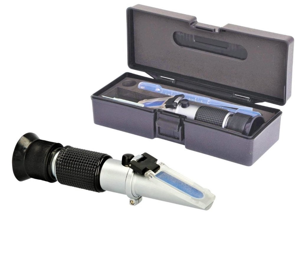 Refractometer voor bijv. Accuzuur, Adblue , Koelvloeistof, Verzenden