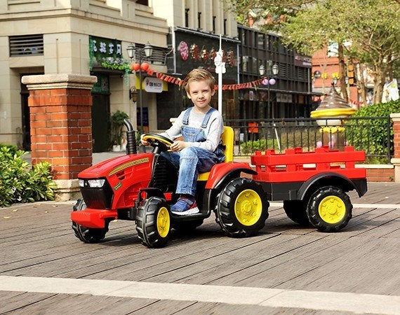 Tracteur electrique enfant, Enlèvement