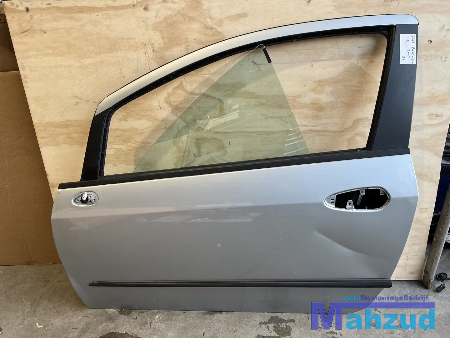 FIAT Grande punto Grijs blauw Links deur portier 2005-2013, Auto-onderdelen, Gebruikt, Deur, Stellantis Europe S.p.A., Info@stellantis.com