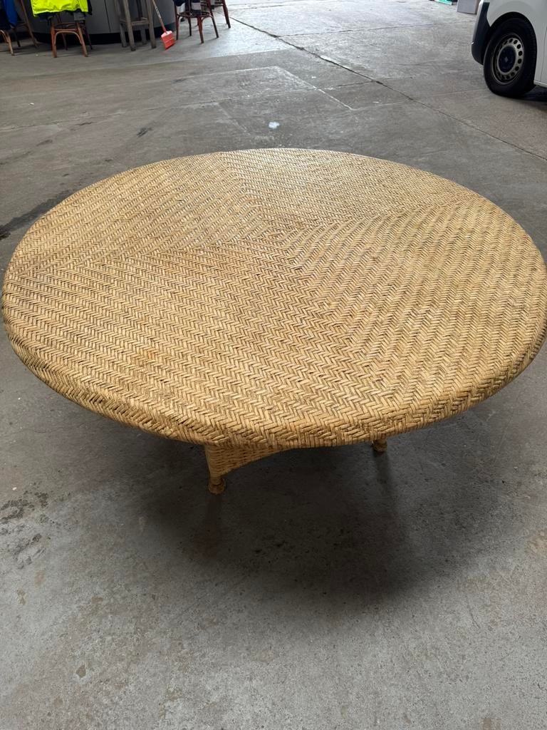 Rotan tafel, Ophalen, Overige materialen, Gebruikt, 50 tot 75 cm