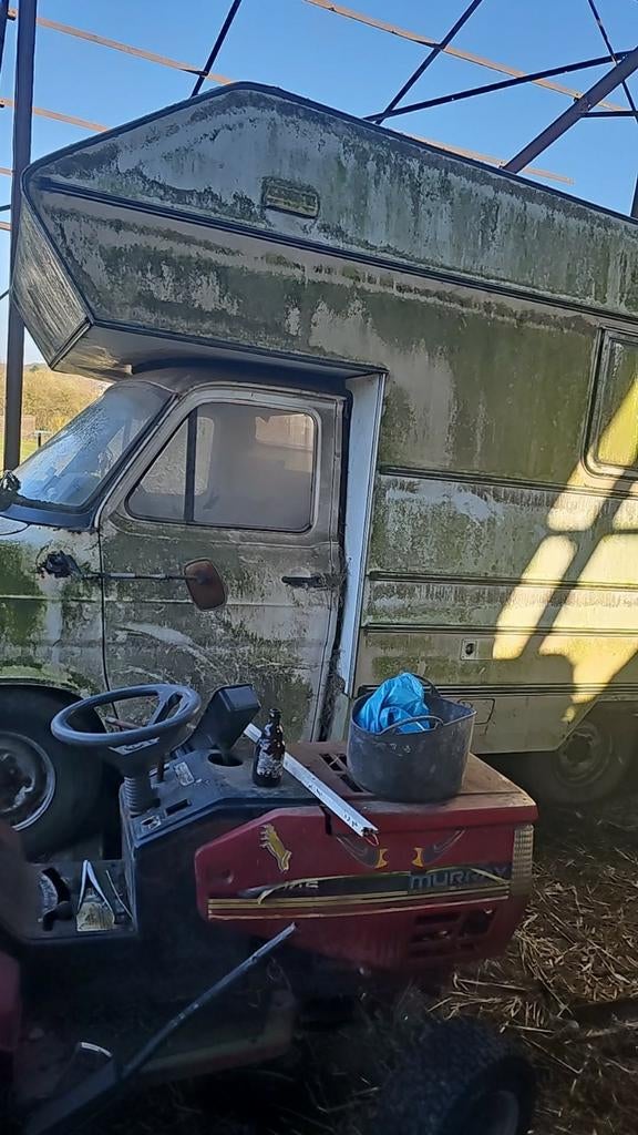 Motorhome pour pièces ou mitraille, Ophalen