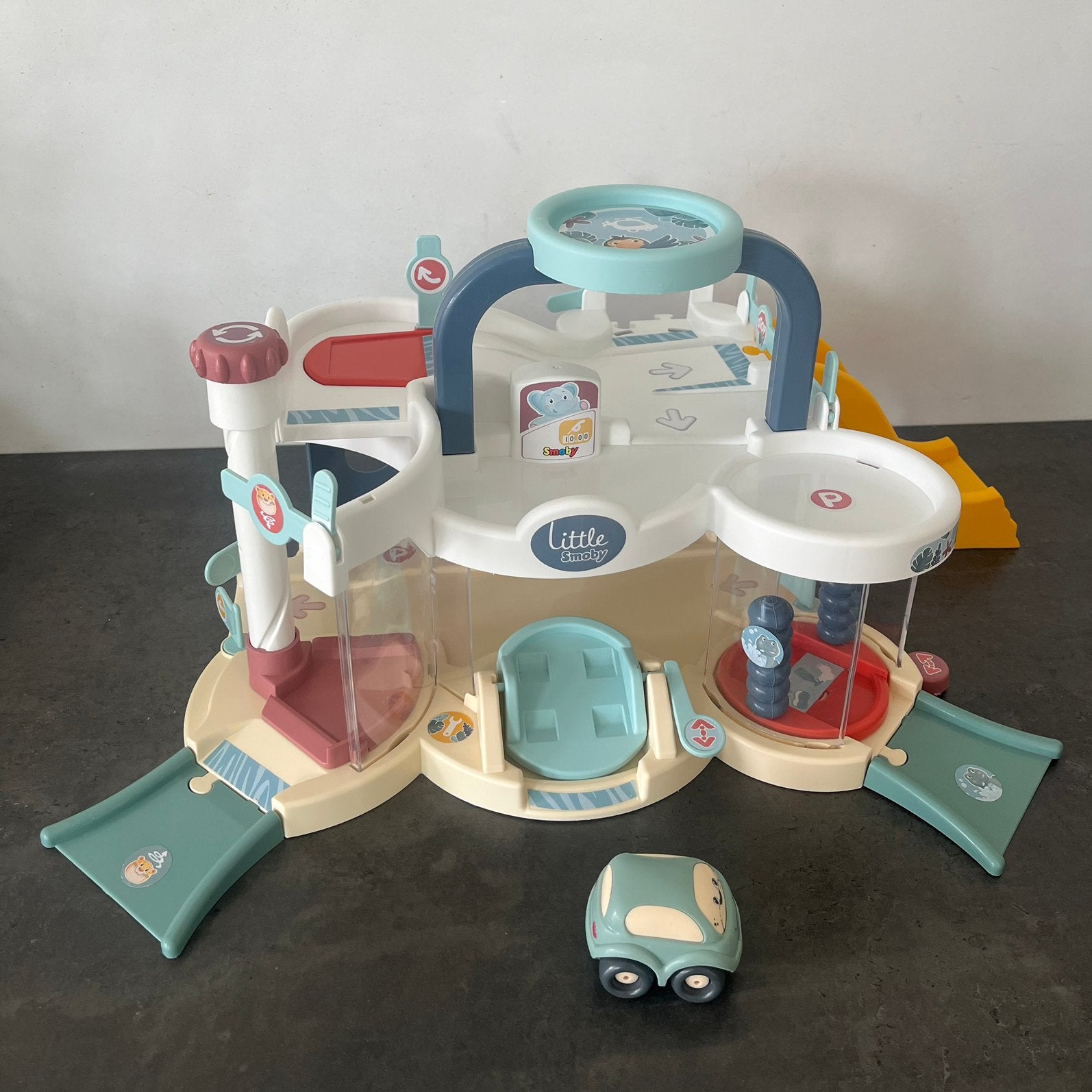 Little Smoby eerste garage, Ophalen, Gebruikt, Auto of Voertuig