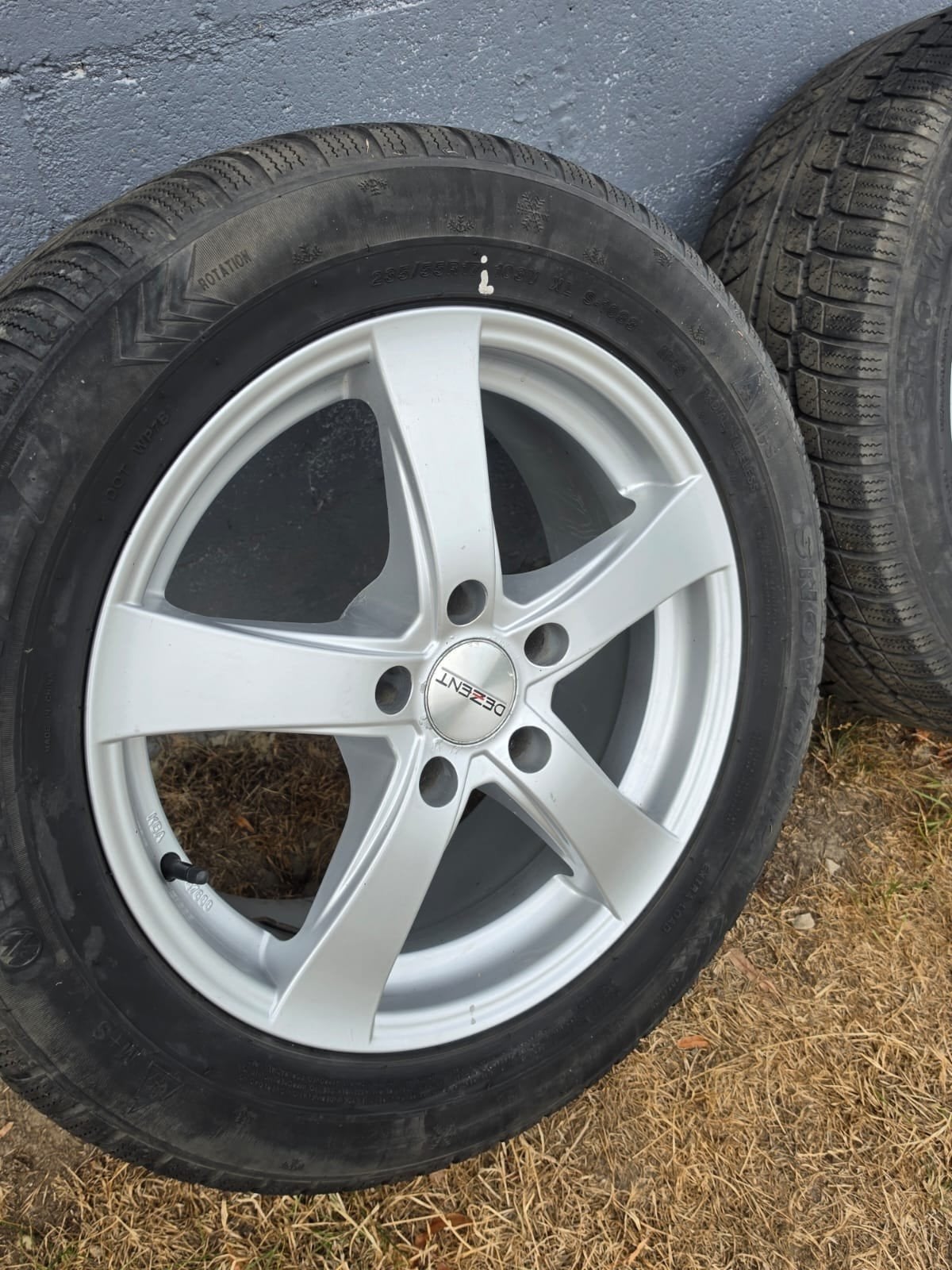 4 JANTES DEZENT 17" 5x120 Bmw, Auto-onderdelen, Banden en Velgen, Ophalen, Gebruikt, 17 inch, Winterbanden