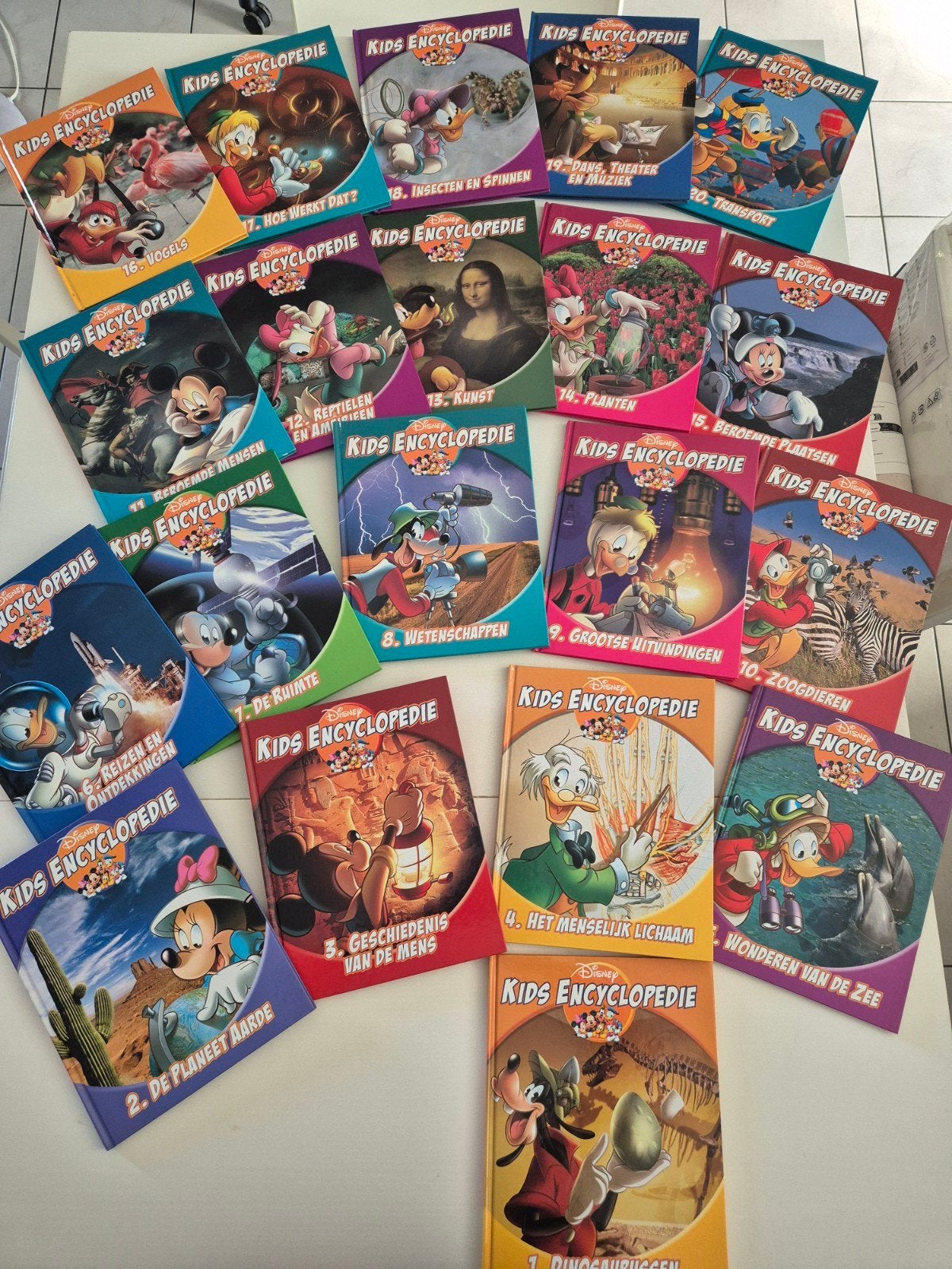 Disney Kids Encyclopedie – Complete Set (20 boeken), Ophalen, Nieuw, Overige typen