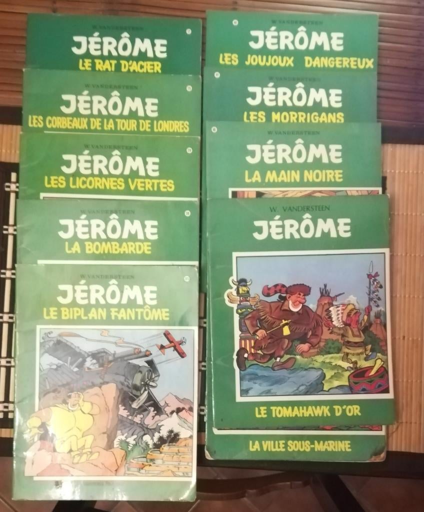 Lot de 7 albums de Jérome - vente par numéro possible, Plusieurs BD, Enlèvement ou Envoi, Utilisé, Willy Vandersteen