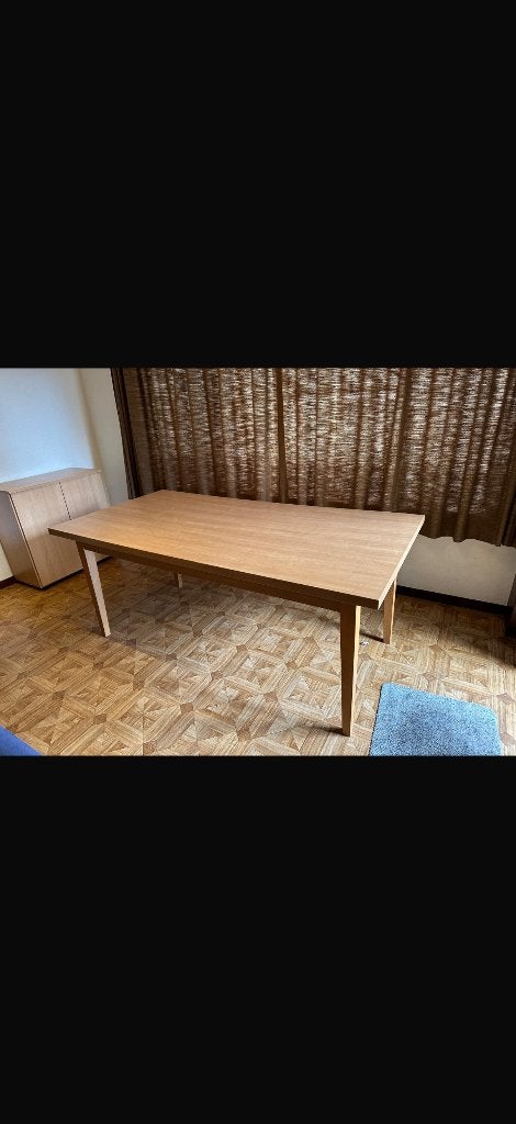 Tafel + 6 stoelen, Ophalen, Zo goed als nieuw