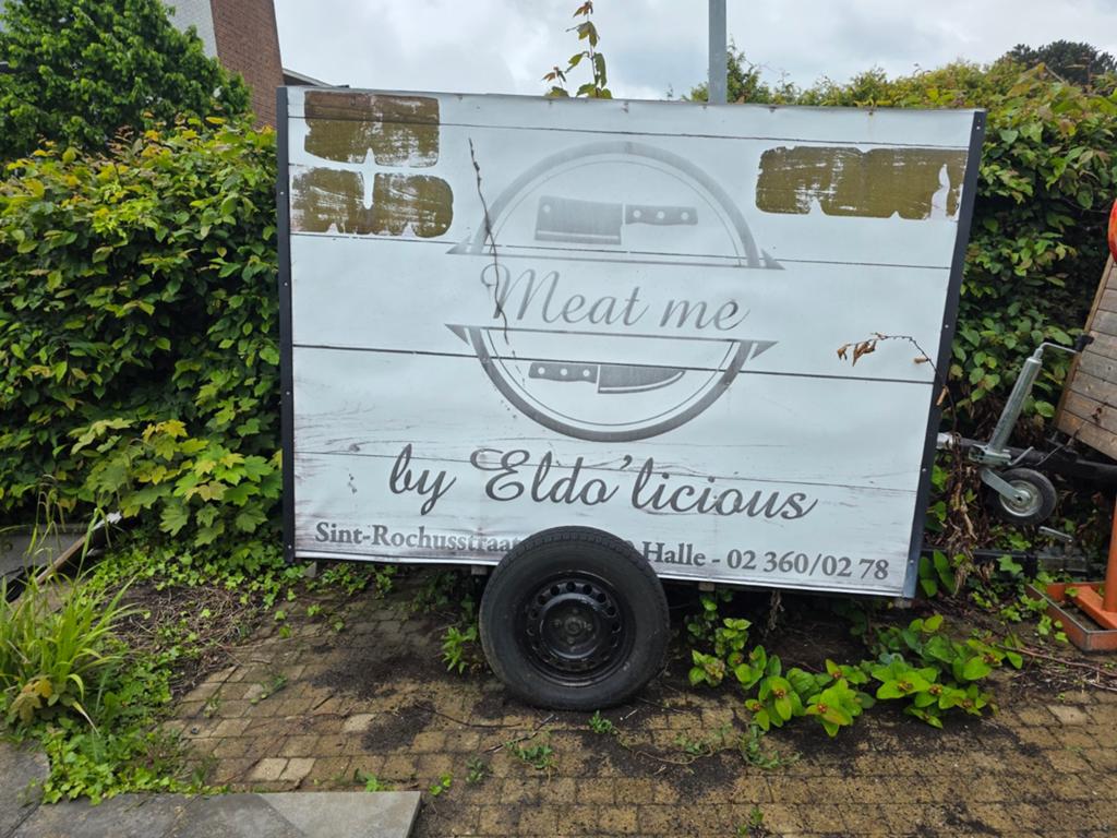 Aanhangwagen 2m/120m /stevig laswerk, Ophalen
