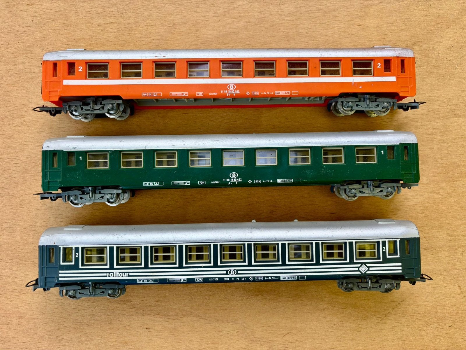 Wagons SNCB Jouef HO, Hobby & Loisirs créatifs, Trains miniatures | HO, Enlèvement ou Envoi, Comme neuf, Jouef