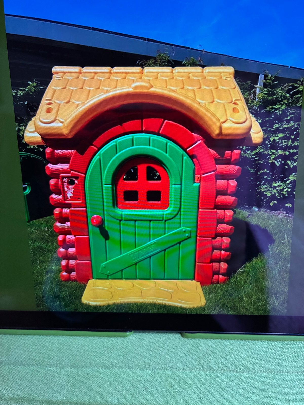 Chalet de jeu de luxe FEBER, Enlèvement, Comme neuf, Synthétique