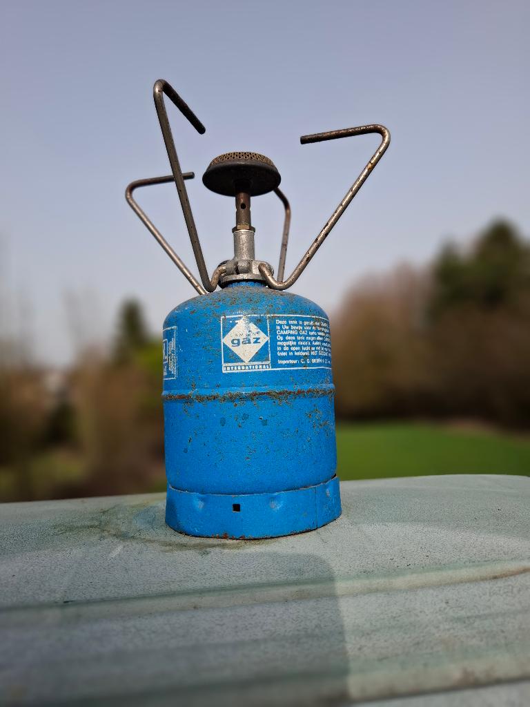 Bonbonne campingaz 901 avec brûleur, Enlèvement, Utilisé