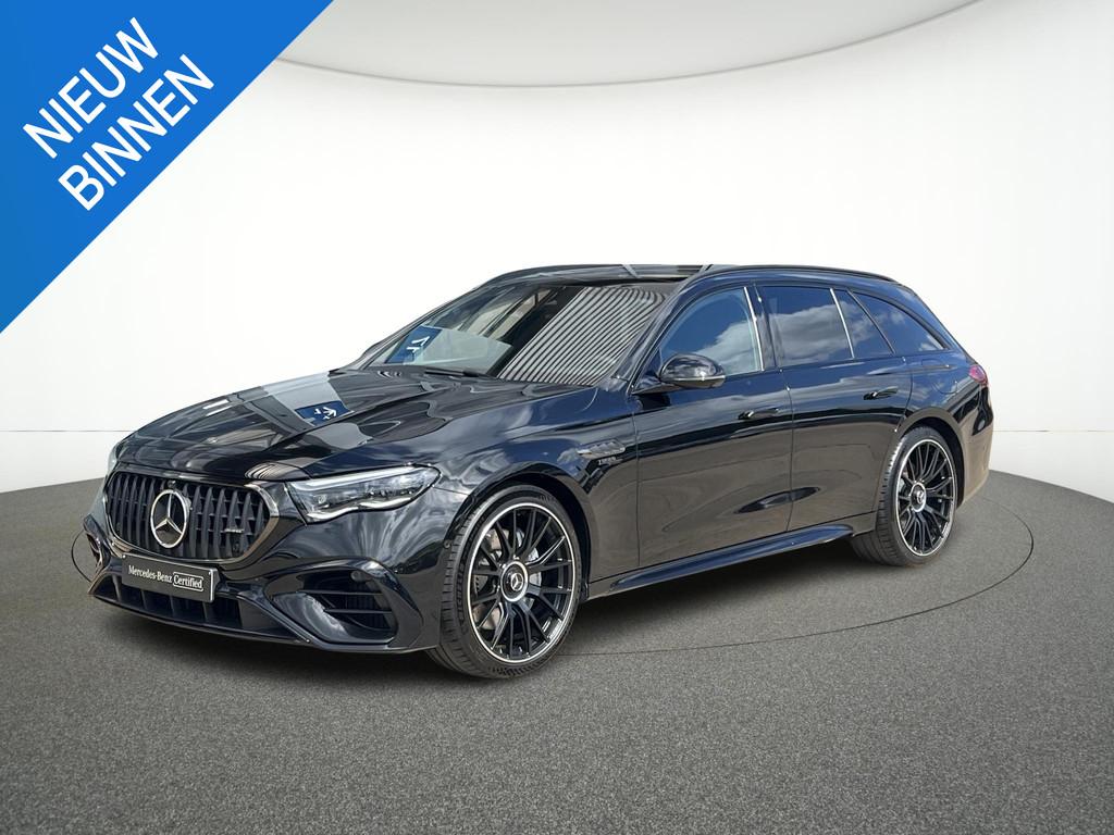 Mercedes-Benz E-klasse Estate 53 HYBRID 4MATIC+ T Aut., Auto's, Mercedes-Benz, Automaat, 77 g/km, Stof, Gebruikt