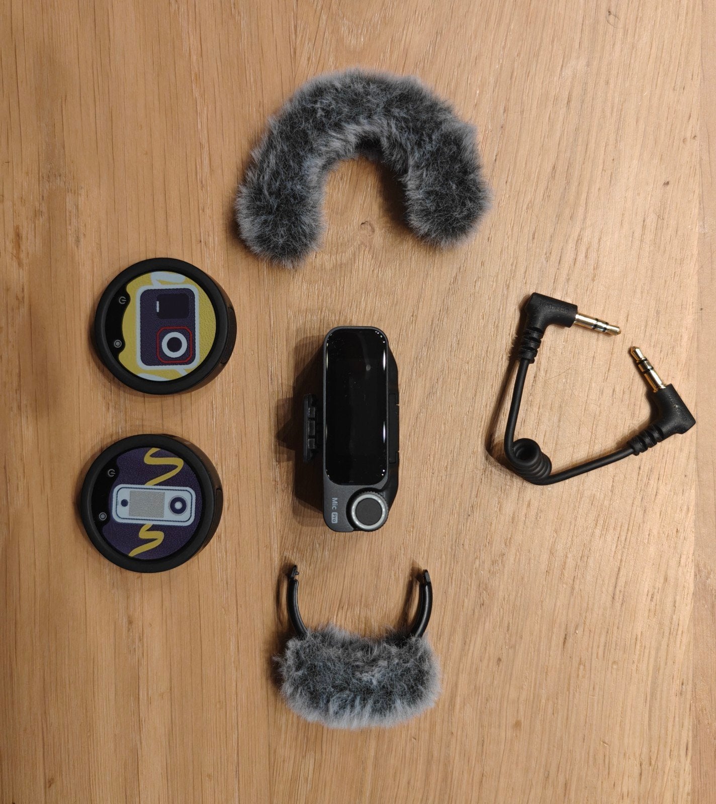 2x Insta360 Mic pro + receiver, Enlèvement, Comme neuf