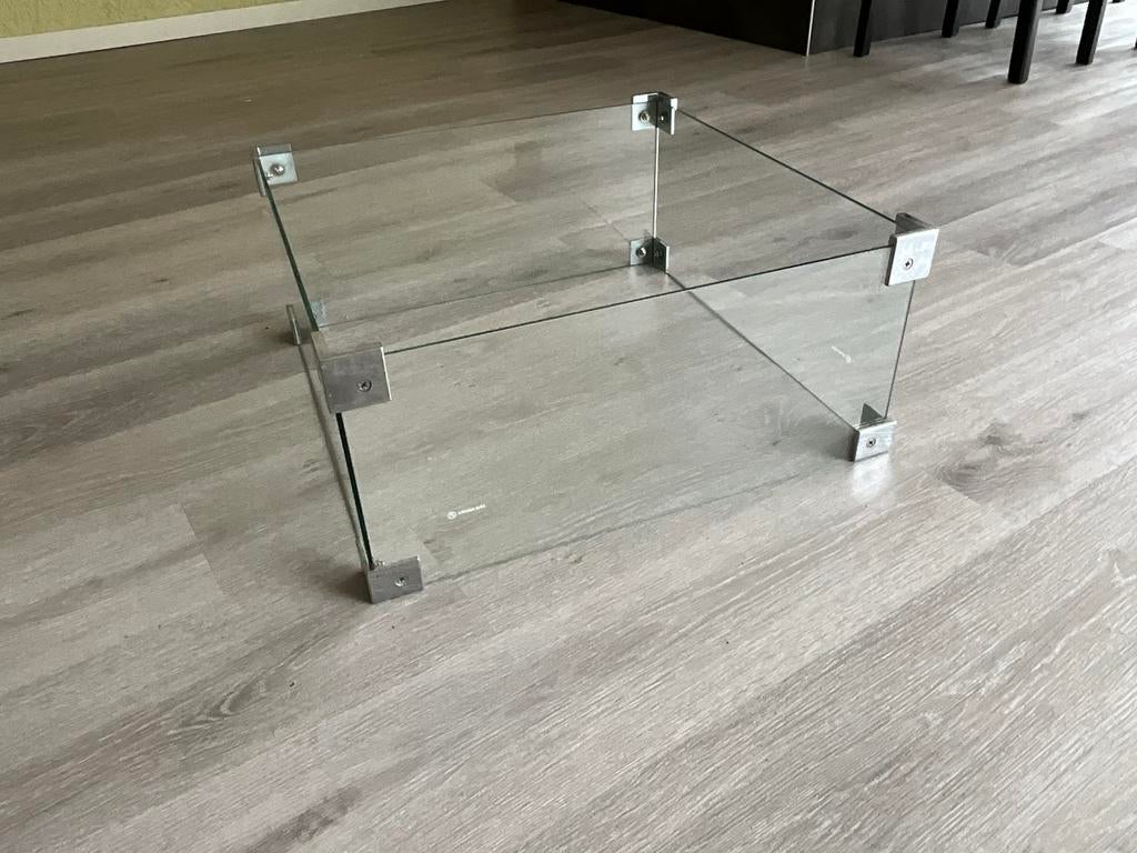 Glasombouw voor vuurtafel, Tuin en Terras, Vuurtafels, Ophalen, Zo goed als nieuw