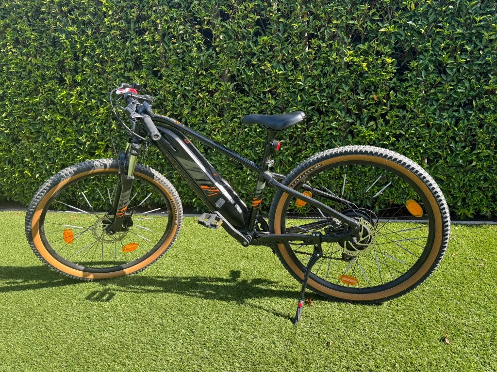 ELEKTRISCHE MOUNTAINBIKE VOOR KINDEREN 9-12 jaar - 26 INCH, Fietsen en Brommers, Zo goed als nieuw, Rockrider (Decathlon), Ophalen