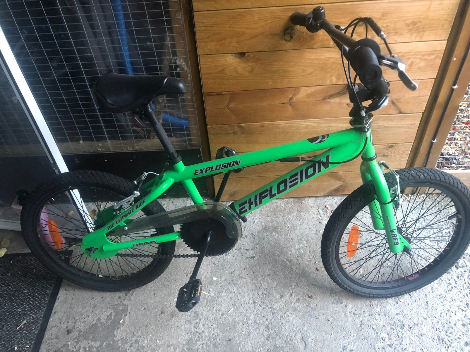 BMX voor kinderen, Ophalen, Gebruikt