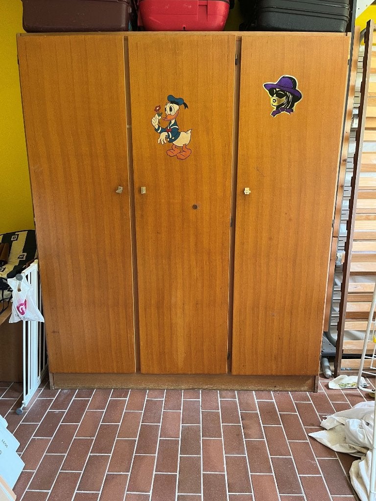 armoire à donner, Ophalen, Met deur(en), Gebruikt, 100 tot 150 cm