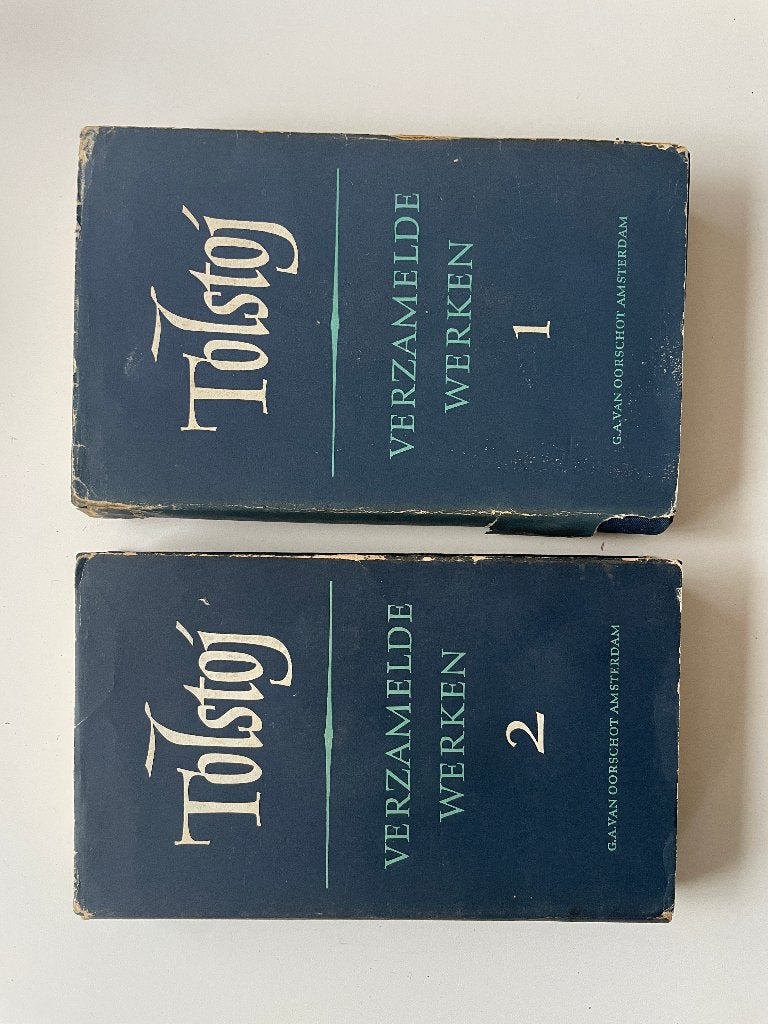 Van oorschot russische bibliotheek Tolstoj 1 - 2, Boeken, Ophalen of Verzenden, Gelezen