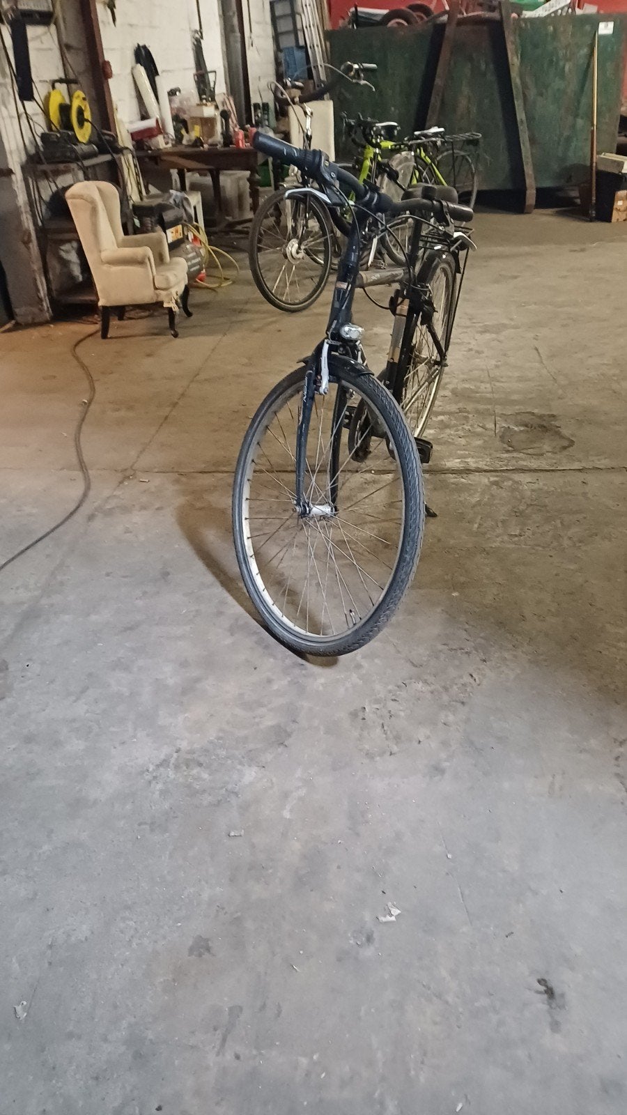 herenfiets, Enlèvement