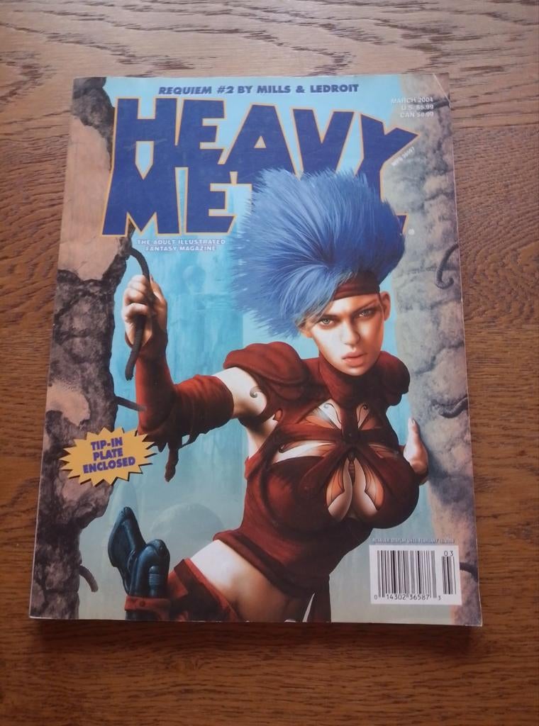 Heavy metal, Boeken, Ophalen