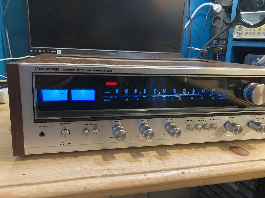 Pioneer Sx-535 , heel mooie staat en gereviseerd, Audio, Tv en Foto, Versterkers en Ontvangers, Refurbished, Stereo, Minder dan 60 watt
